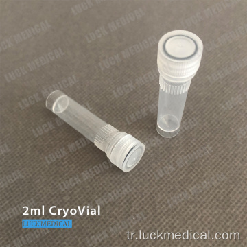 Cryotube harici iş parçacığı 2ml/1.8ml